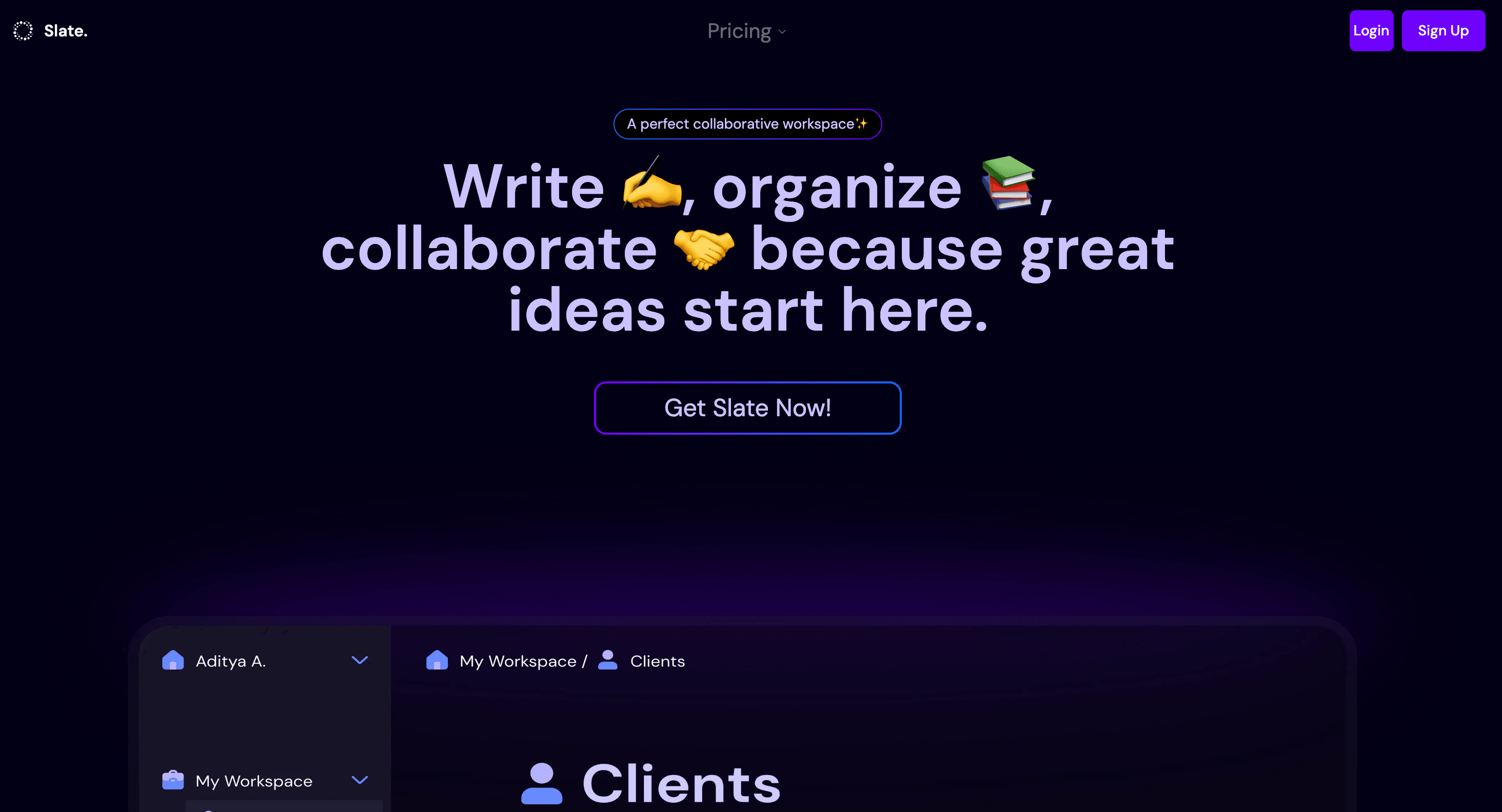 Slate background